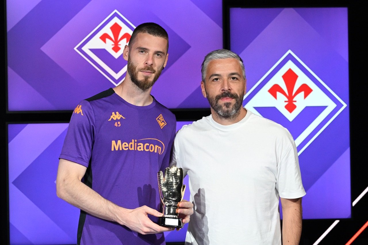 Premiazione Miglior Portiere GKM 2024-2025 con David De Gea